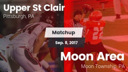 Matchup: Upper St. Clair vs. Moon Area  2017