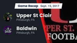 Recap: Upper St Clair vs. Baldwin  2017