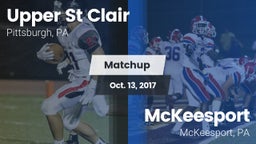 Matchup: Upper St. Clair vs. McKeesport  2017