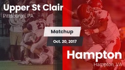 Matchup: Upper St. Clair vs. Hampton  2017