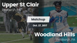 Matchup: Upper St. Clair vs. Woodland Hills  2017