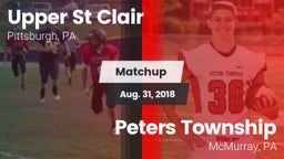 Matchup: Upper St. Clair vs. Peters Township  2018