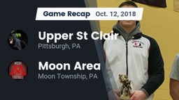 Recap: Upper St Clair vs. Moon Area  2018