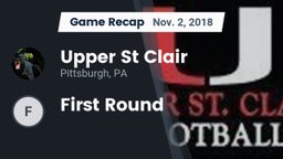 Recap: Upper St Clair vs. First Round 2018