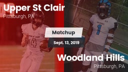 Matchup: Upper St. Clair vs. Woodland Hills  2019