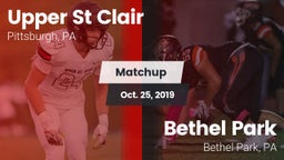 Matchup: Upper St. Clair vs. Bethel Park  2019