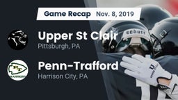 Recap: Upper St Clair vs. Penn-Trafford  2019