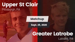 Matchup: Upper St. Clair vs. Greater Latrobe  2020