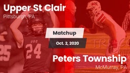 Matchup: Upper St. Clair vs. Peters Township  2020