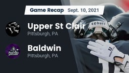 Recap: Upper St Clair vs. Baldwin  2021