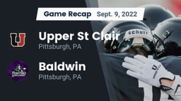 Recap: Upper St Clair vs. Baldwin  2022