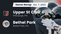Recap: Upper St Clair vs. Bethel Park  2022
