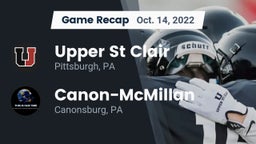 Recap: Upper St Clair vs. Canon-McMillan  2022