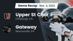 Recap: Upper St Clair vs. Gateway  2022