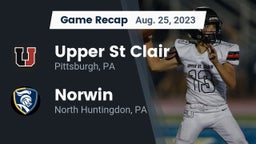 Recap: Upper St Clair vs. Norwin  2023