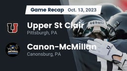 Recap: Upper St Clair vs. Canon-McMillan  2023