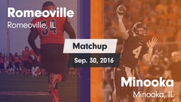 Matchup: Romeoville High vs. Minooka  2016