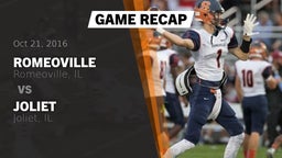 Recap: Romeoville  vs. Joliet  2016