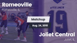 Matchup: Romeoville High vs. Joliet Central  2018
