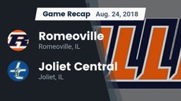 Recap: Romeoville  vs. Joliet Central  2018
