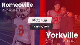 Matchup: Romeoville High vs. Yorkville  2019