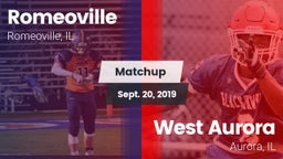 Matchup: Romeoville High vs. West Aurora  2019