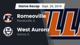 Recap: Romeoville  vs. West Aurora  2019