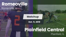 Matchup: Romeoville High vs. Plainfield Central  2019