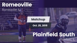 Matchup: Romeoville High vs. Plainfield South  2019