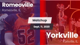 Matchup: Romeoville High vs. Yorkville  2020
