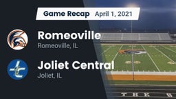 Recap: Romeoville  vs. Joliet Central  2021