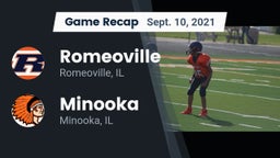 Recap: Romeoville  vs. Minooka  2021