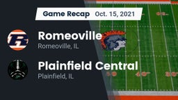 Recap: Romeoville  vs. Plainfield Central  2021