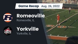 Recap: Romeoville  vs. Yorkville  2022