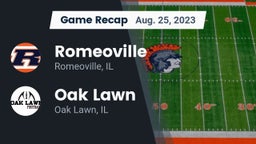 Recap: Romeoville  vs. Oak Lawn  2023