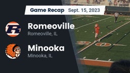 Recap: Romeoville  vs. Minooka  2023