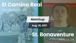 Matchup: El Camino Real High vs. St. Bonaventure  2017