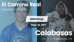 Matchup: El Camino Real High vs. Calabasas  2017