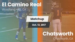 Matchup: El Camino Real High vs. Chatsworth  2017
