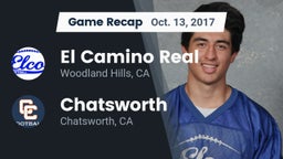 Recap: El Camino Real  vs. Chatsworth  2017