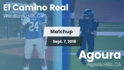 Matchup: El Camino Real High vs. Agoura  2018