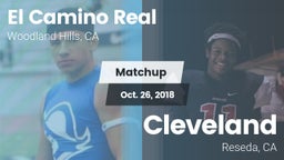 Matchup: El Camino Real High vs. Cleveland  2018