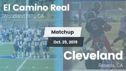 Matchup: El Camino Real High vs. Cleveland  2019