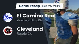 Recap: El Camino Real  vs. Cleveland  2019