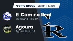 Recap: El Camino Real  vs. Agoura  2021