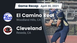 Recap: El Camino Real  vs. Cleveland  2021