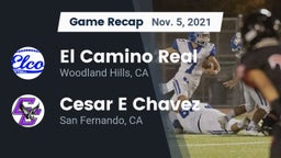 Recap: El Camino Real  vs. Cesar E Chavez  2021