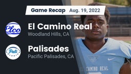 Recap: El Camino Real  vs. Palisades  2022