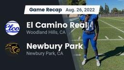 Recap: El Camino Real  vs. Newbury Park  2022