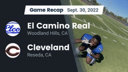 Recap: El Camino Real  vs. Cleveland  2022